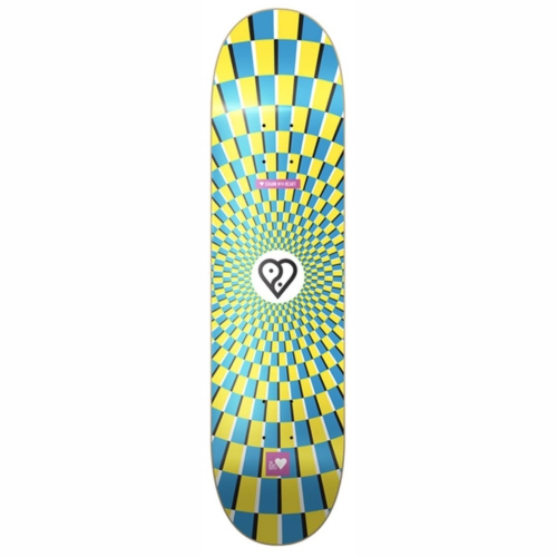 The Heart Supply Illusion Embossed R7 Chris Chann 8 0 deck