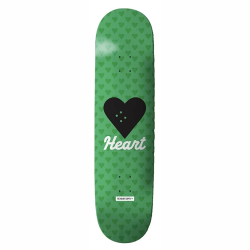The Heart Supply R7 Vertical Flow Neon Green 8 125 deck