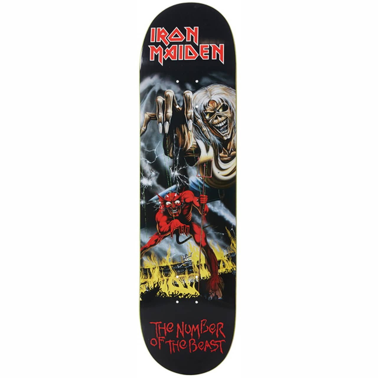 Zero Iron Maiden Number Of The Beast 8 0 X 31 6 Wb 14 deck
