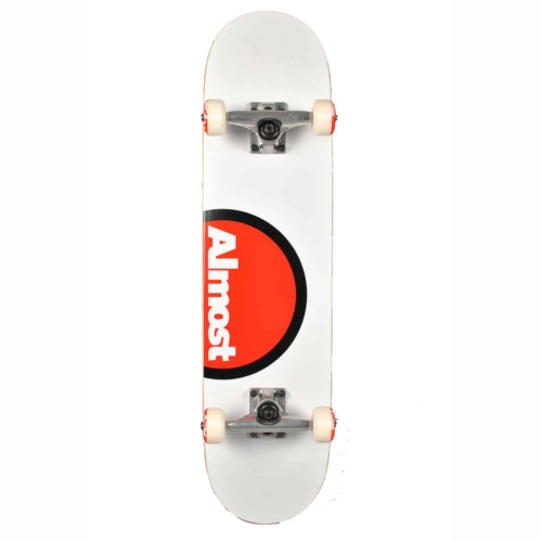 almost off side white skateboard complet 7 625