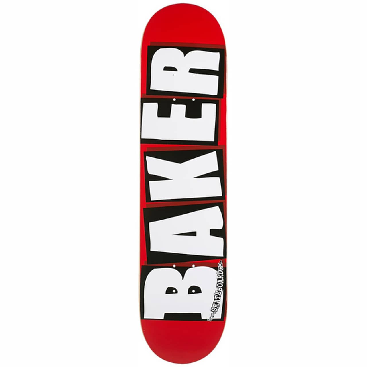 baker brand logo white 8 0 x 31 5 deck