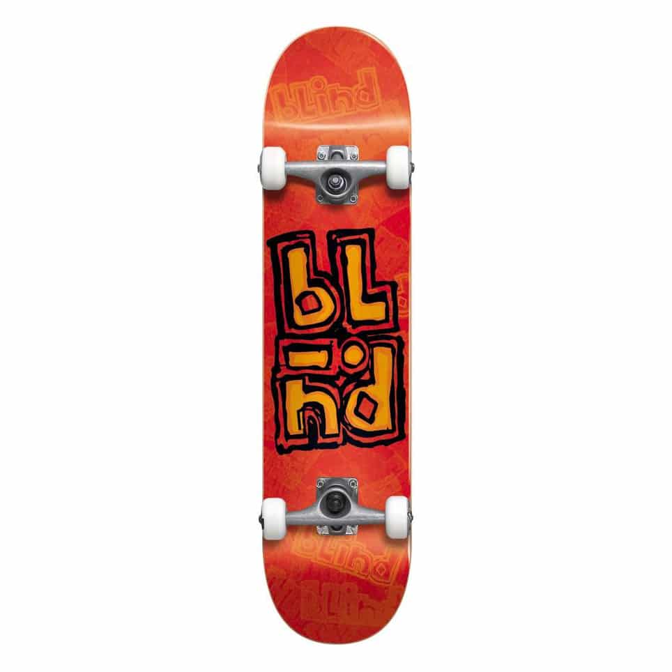 blind og stacked stamp skateboard complet 8 0