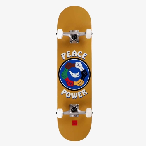 chocolate anderson peace power skateboard complet 8 0