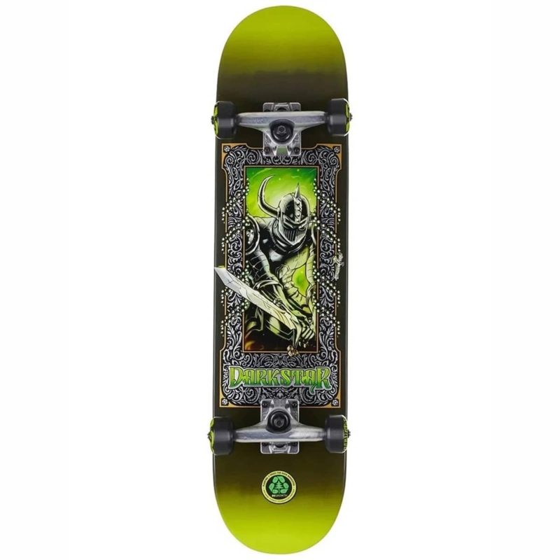 darkstar anthology sword lime skateboard complet 7 5
