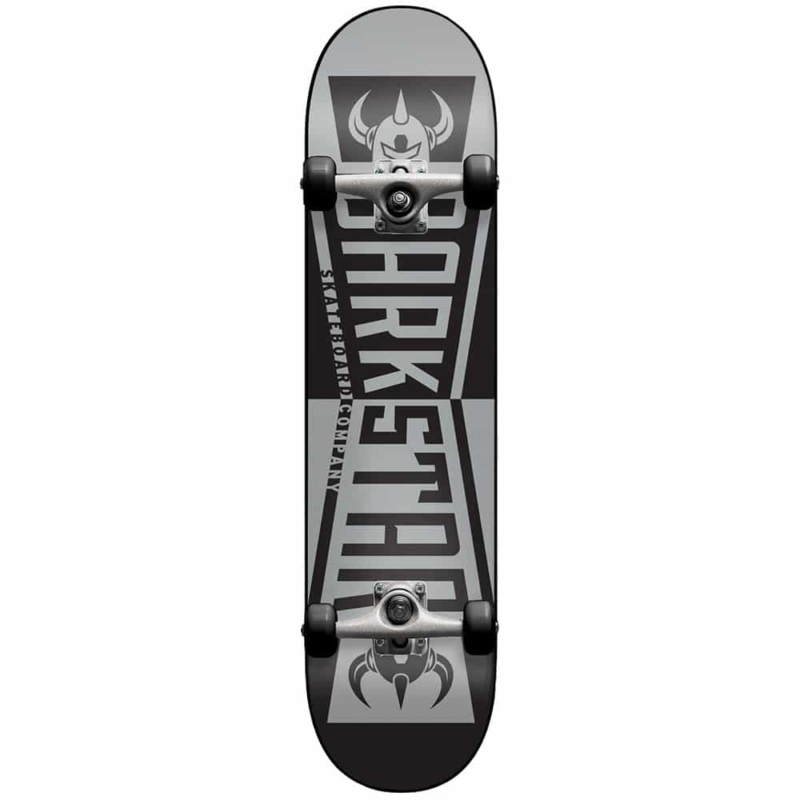 darkstar divide silver skateboard complet 8 0
