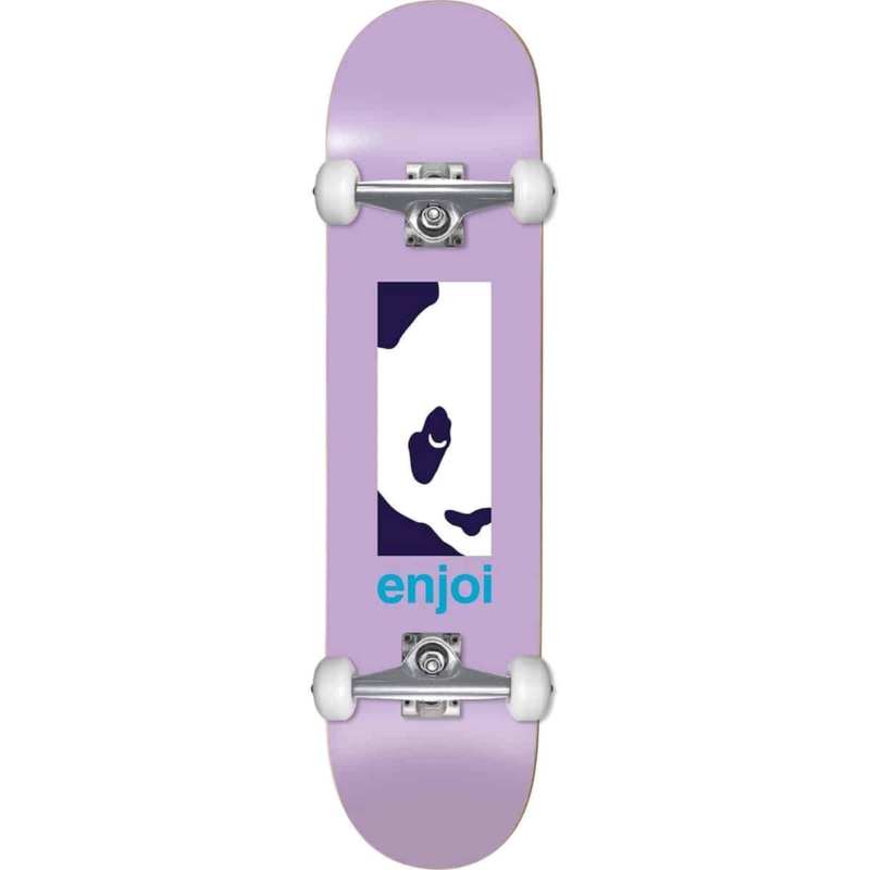 enjoi box panda purple skateboard complet 8 125