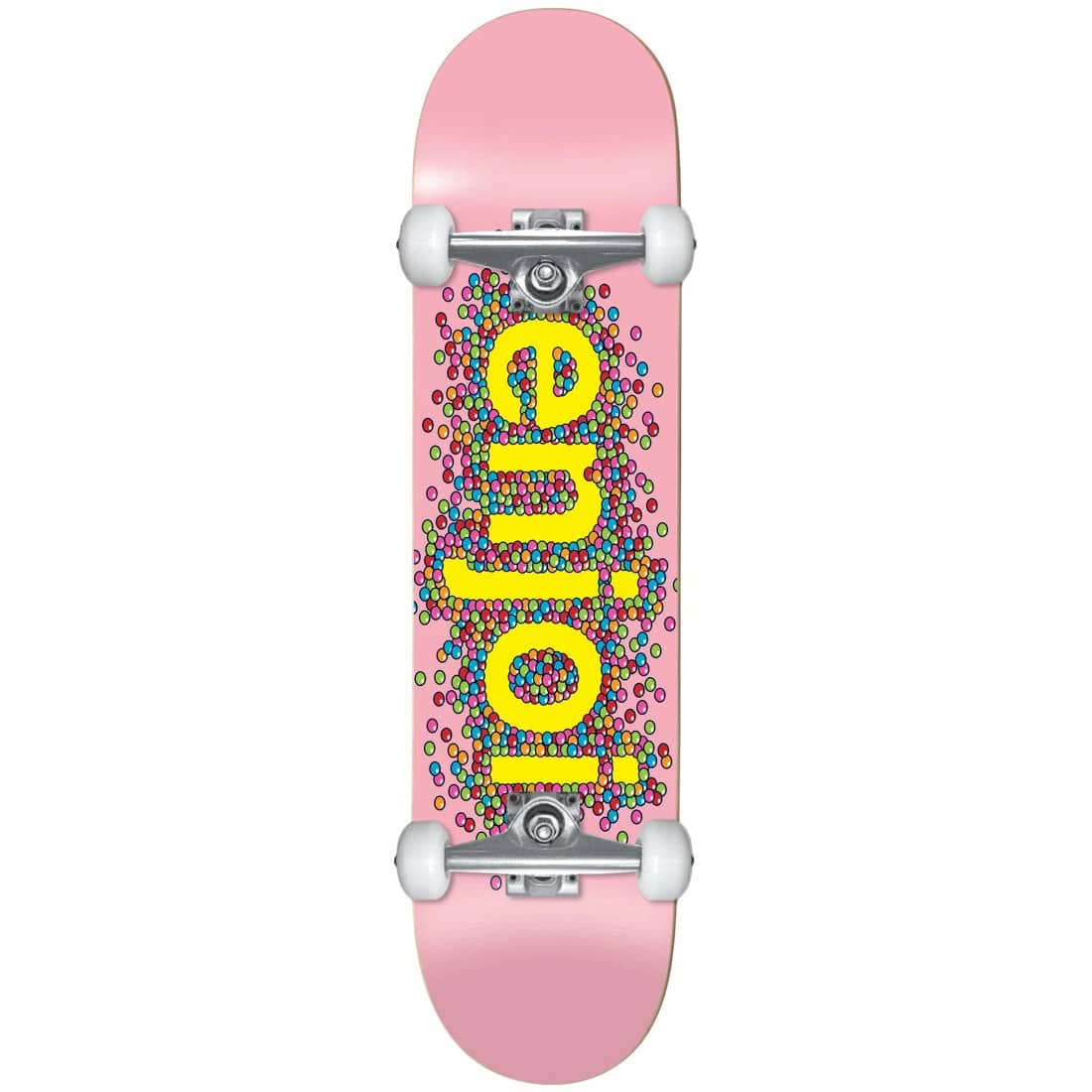 enjoi candy coated pink skateboard complet 8 25