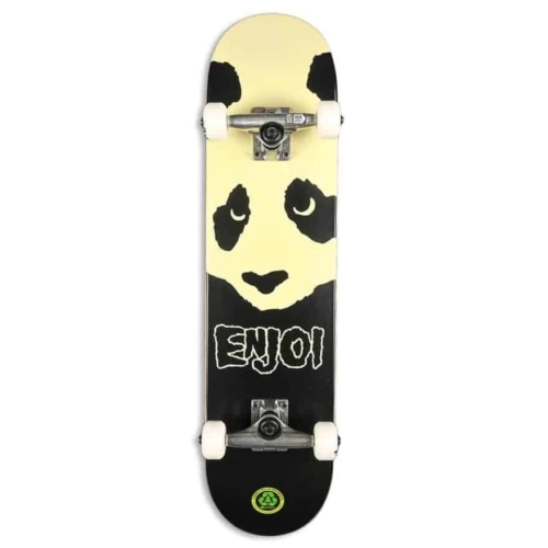enjoi misfit panda black skateboard complet 7 625