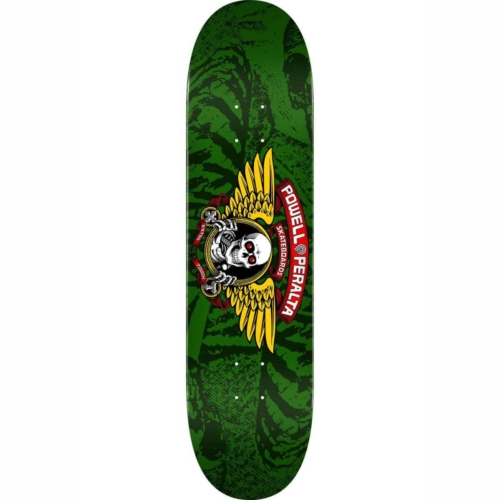 powell peralta pp winged ripper green 8 0 x 31 45 deck planche de skateboard