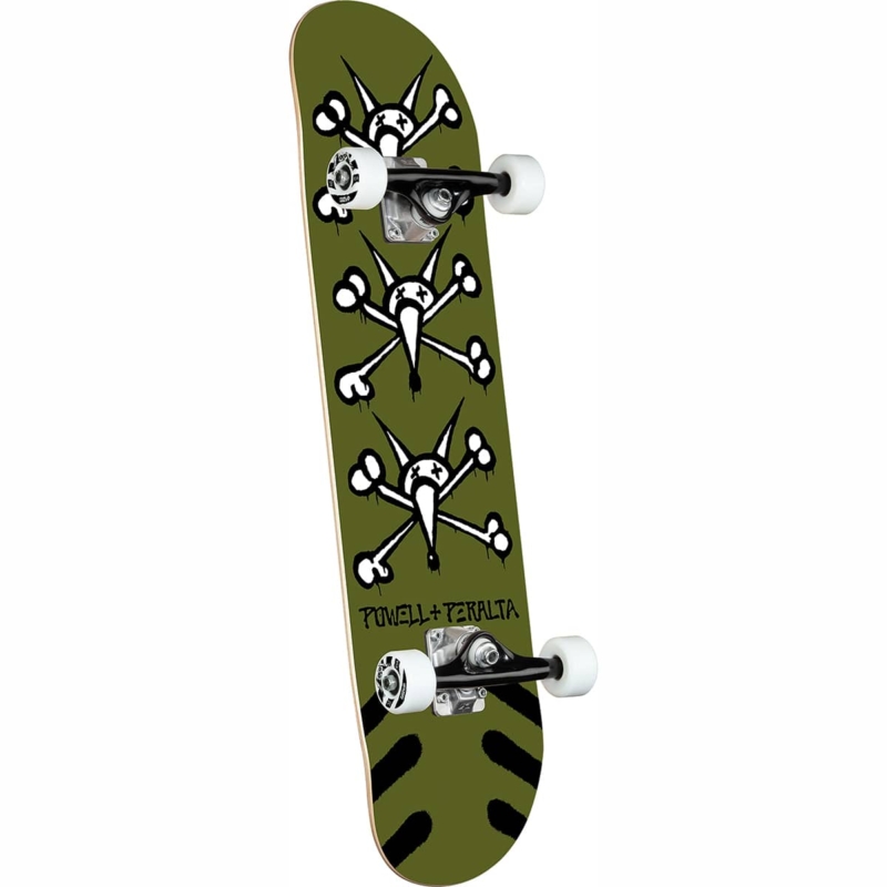 powell peralta vato rats olive skateboard complet 7 0