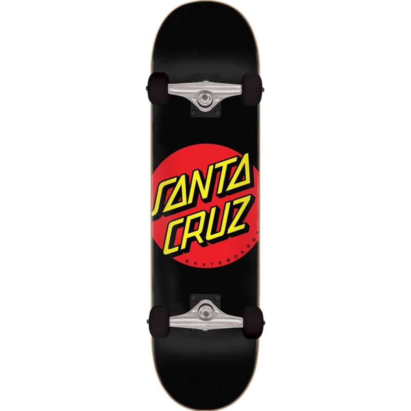 santa cruz classic dot micro skateboard complet 7 5