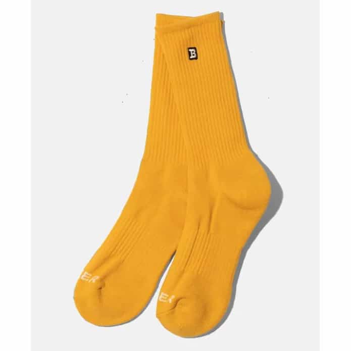 Baker Socks Capital B Mustard