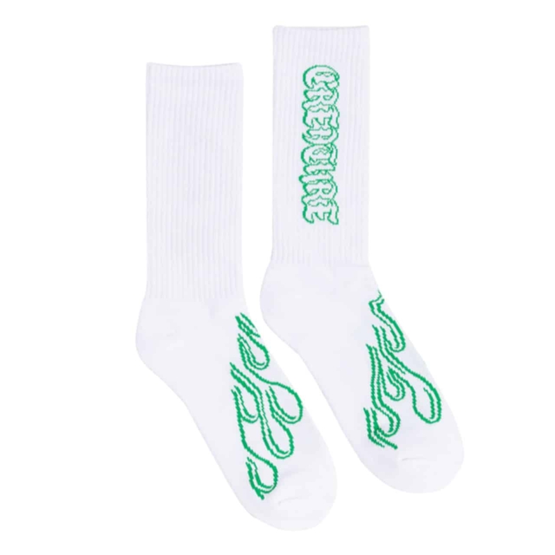 Creature Socks To The Grave White