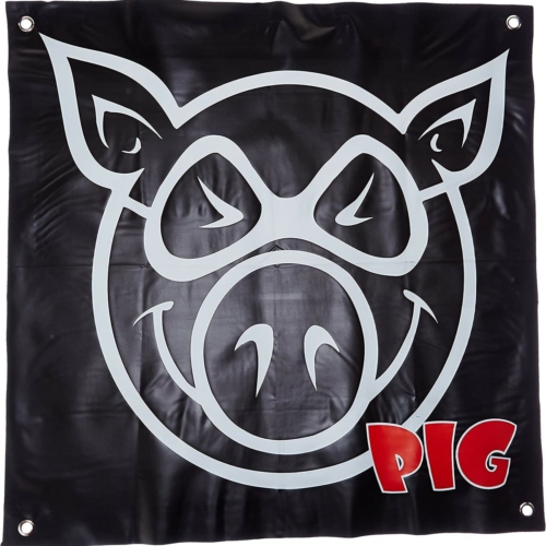 Pig Banner Head 86 X 86 Cm