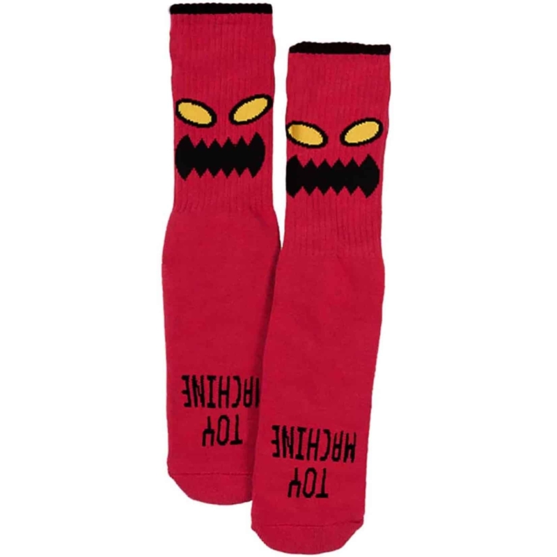 Toy Machine Socks Monster Youth Red