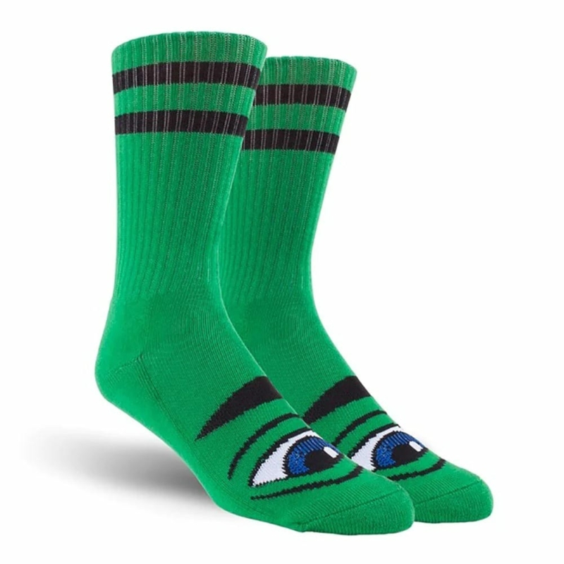 Toy Machine Socks Sect Eye Iii Green