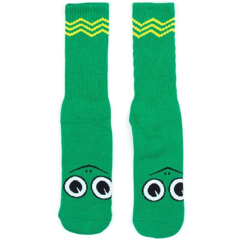 Toy Machine Socks Turtle Boy Green