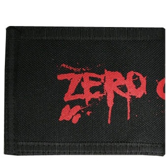 Zero Wallet Zero Or Die Black Red