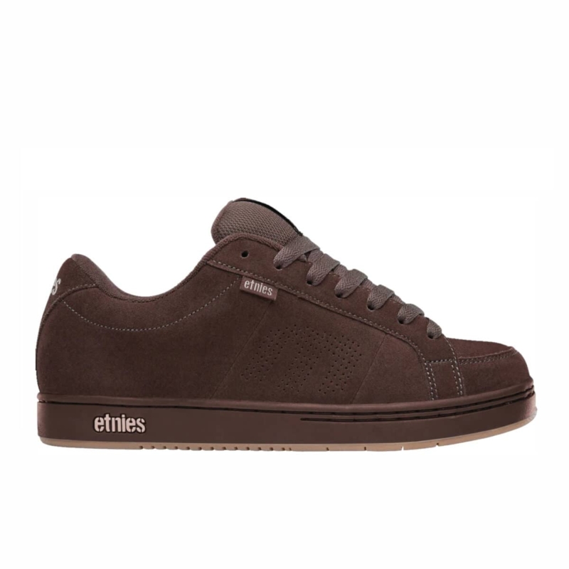 Chaussures de skate Etnies Kingpin Brown/Black/Tan (marron) pour homme