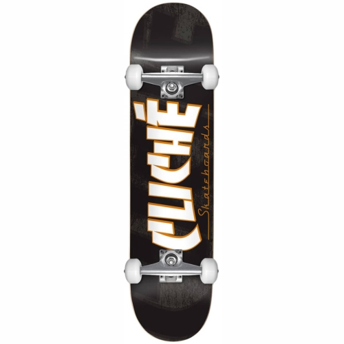 cliche complete banco charcoal skateboard complet 7 0