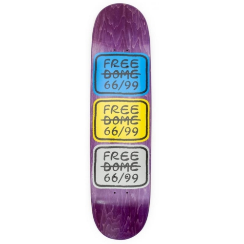 free dome stacked logo deck 8 0