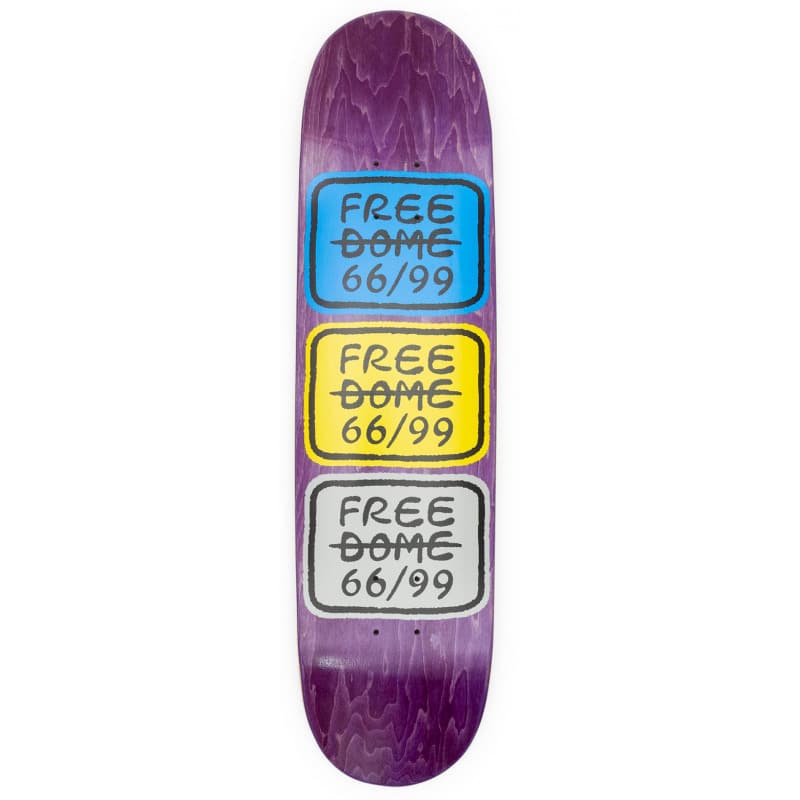 free dome stacked logo deck 8 0