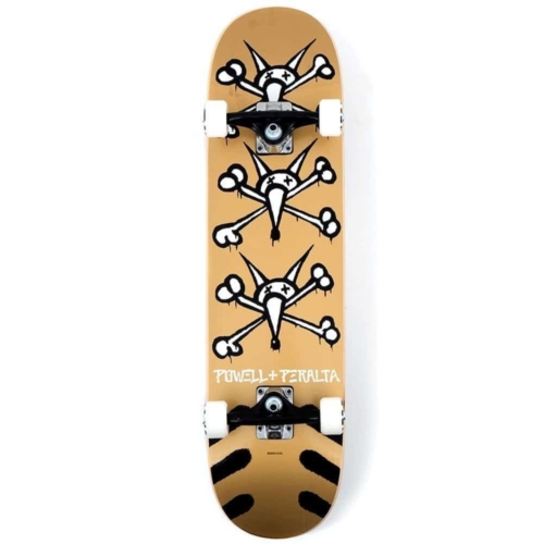 powell peralta vato rats gold skateboard complet 8 0