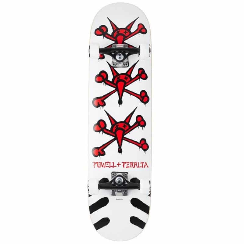 powell peralta vato rats white skateboard complet 8 25