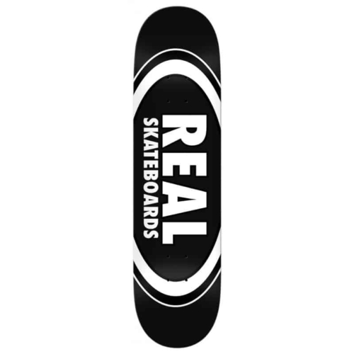 real team classic oval black deck 8 25