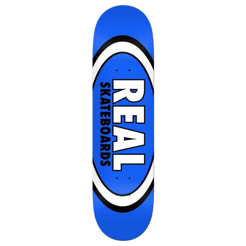 real team classic oval blue deck 8 5