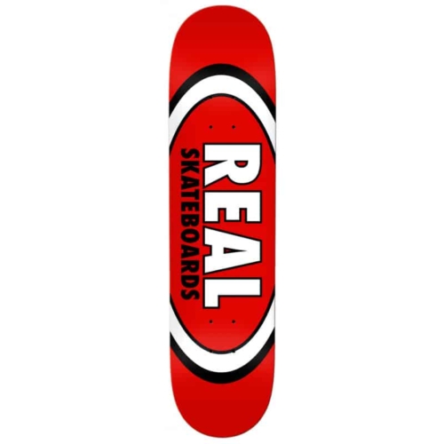 real team classic oval red deck 8 12