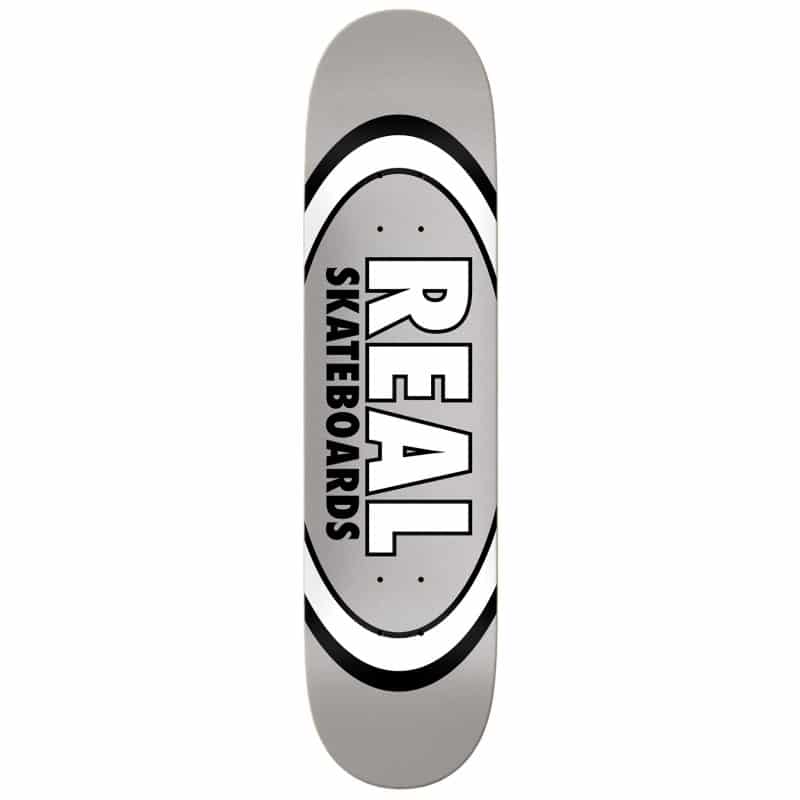 real team classic oval true mid silver deck 7 75