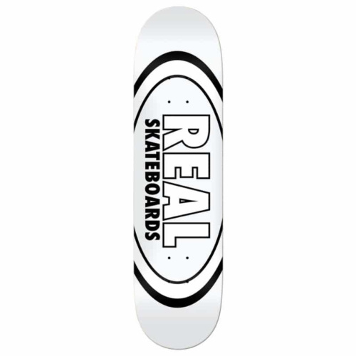 real team classic oval white deck 8 38