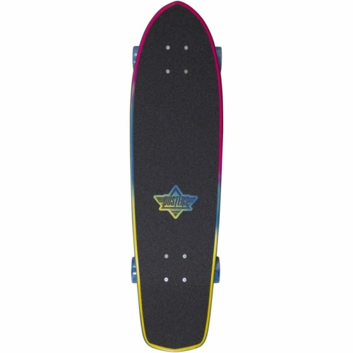 Dusters Keen Retro Fades Blue Pink Ylw Skateboard Cruiser complet 31 0 shape