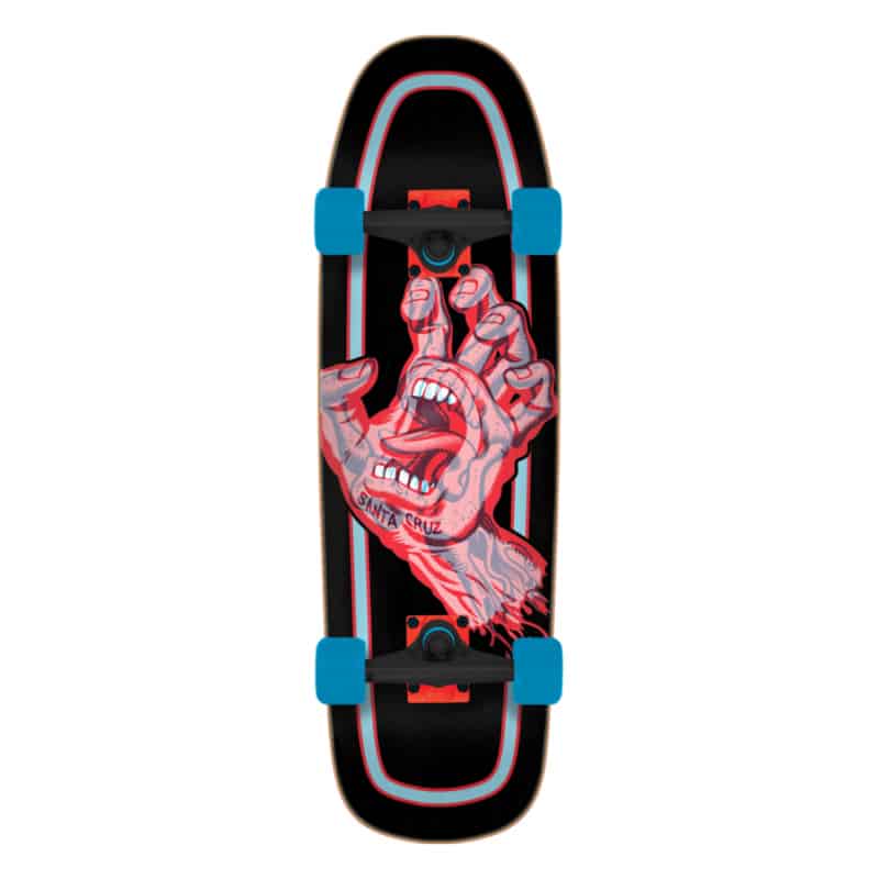 Santa Cruz Decoder Hand Shaped Skateboard Cruiser complet 32 26