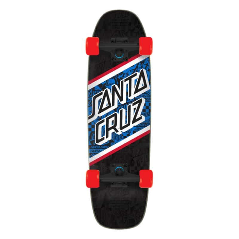 Santa Cruz Flyer Collage Street | Skateboard Cruiser complet 29.9"