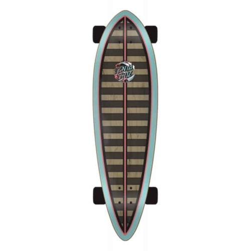 Santa Cruz Longboard Wave Dot Splice Pintail Longboard complet 33 0 shape