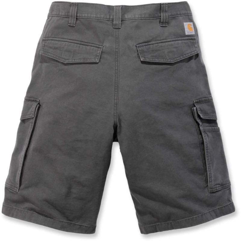 carhartt rigby rugged shadow short homme gris fonce 2