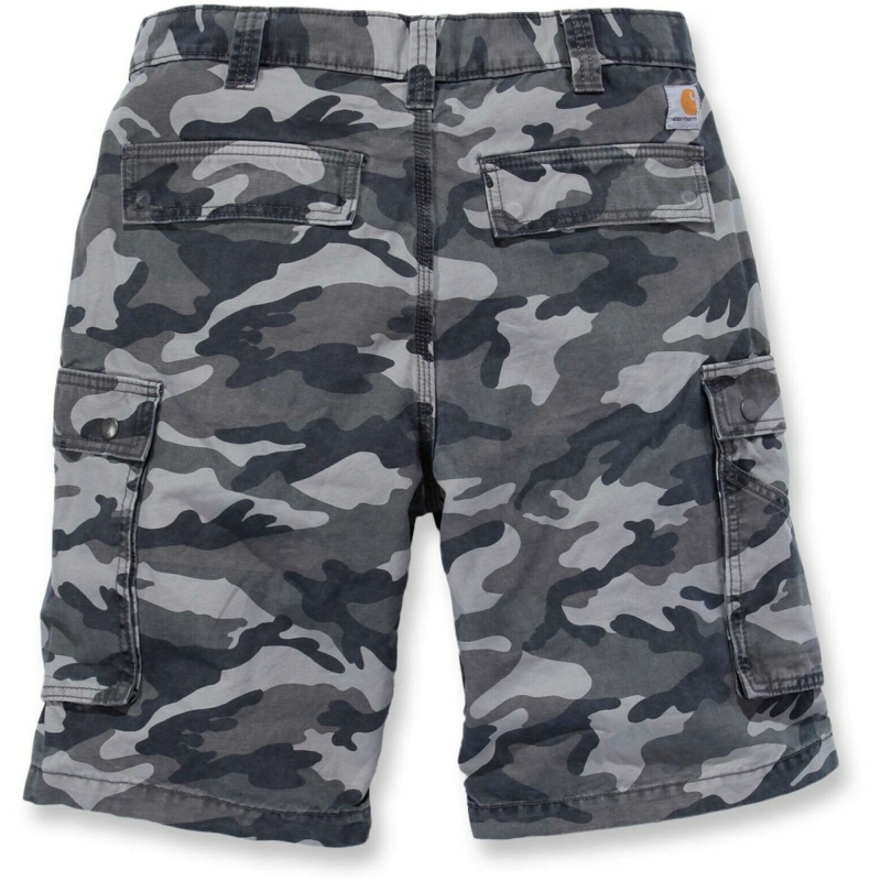 carhartt rugged camo short homme camouflage gris 2