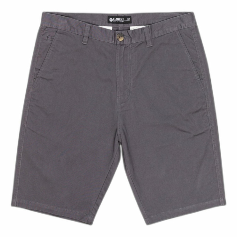 element howland classic short chino gris