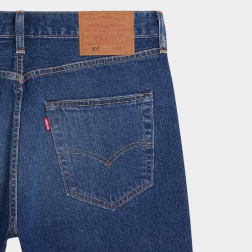 levis 501 original fire goin short jeans homme bleu 2