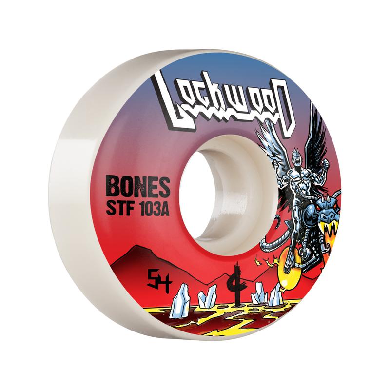 Bones Stf V3 Lockwood Metal 54mm Roues de skateboard 103a