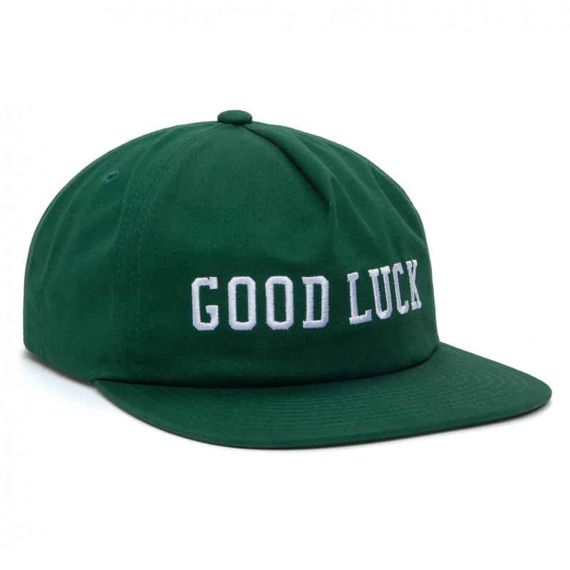 Huf Cap Goodluck Snapback Dark Green Casquette