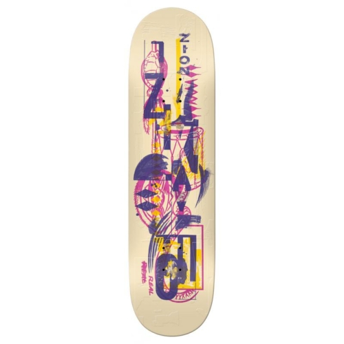 Real Abstraction Zion Cream Deck 8 5