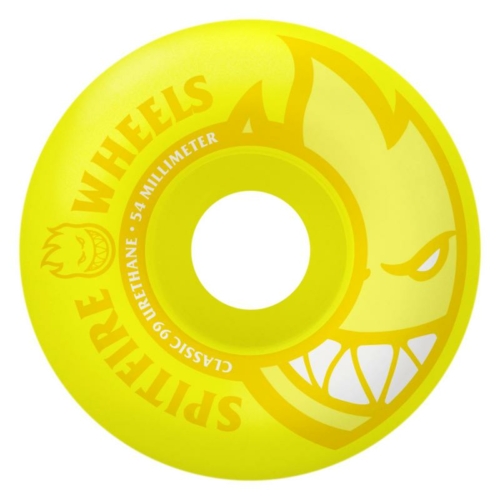 Spitfire Classic Neon Bighead Yellow 54mm Roues de skateboard
