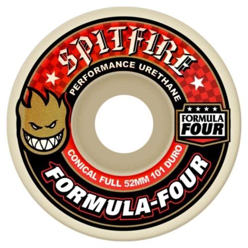 Spitfire F4 101D Concl Full 52mm Roues de skateboard 101a