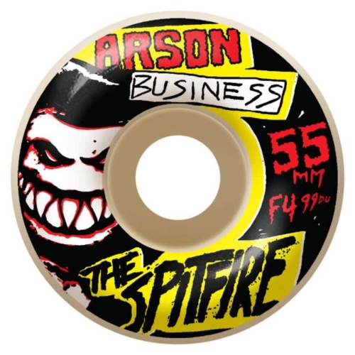 Spitfire F4 99 Arson Business Clsc 55mm Roues de skateboard 99a