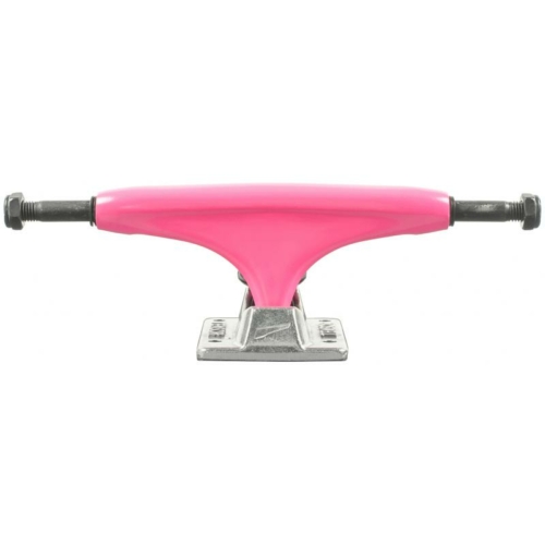 Tensor Alloys 5.25 Safety Pink Raw Jeu de 2 trucks de skateboard 133mm