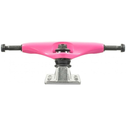 Tensor Alloys 5.25 Safety Pink Raw Jeu de 2 trucks de skateboard 133mm shape