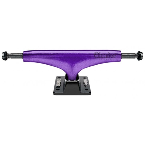 Thunder Team Hollow Lights 147 Metallic Script Purple Black Truck de skateboard 137mm